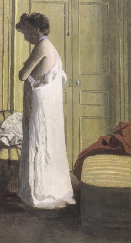 Felix Vallotton Woman Undressing France oil painting art